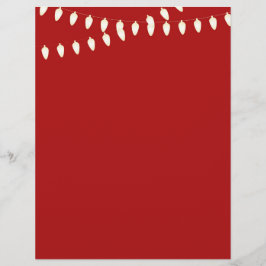 Papel Timbrado Feliz e luzes brilhantes