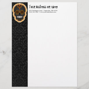 Papel Timbrado Feliz Muertos - Cabeça de Pé-de-Açúcar Persona