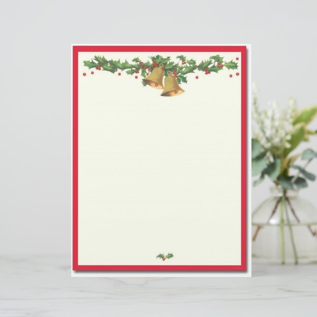 Papel Timbrado Feliz Natal (Em pé/Frente)