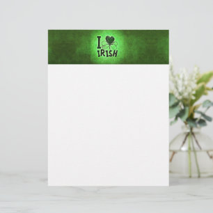 Papel Timbrado Festa irlandesa do feriado do Dia de São Patrício 