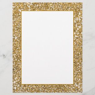 Papel Timbrado Figura de aparência da textura amarela do Ouro az