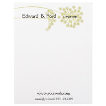 Flor selvagem moderna mínima floral