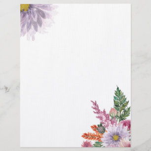 Papel Timbrado Floral