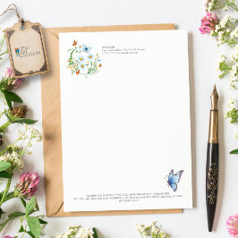 Papel Timbrado Flores do Campo