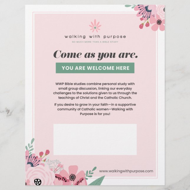 Papel Timbrado Folheto do Promocional WWP (Frente)