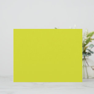 Papel Timbrado Fundo Amarelo Plano – Textura de Volta às Aulas