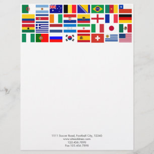 PAPEL TIMBRADO FUTEBOL 2014
