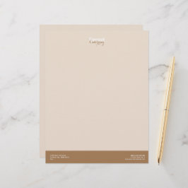 Papel Timbrado Gourmet Catering