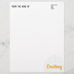 Papel Timbrado Gráfico de Cores Personalizadas