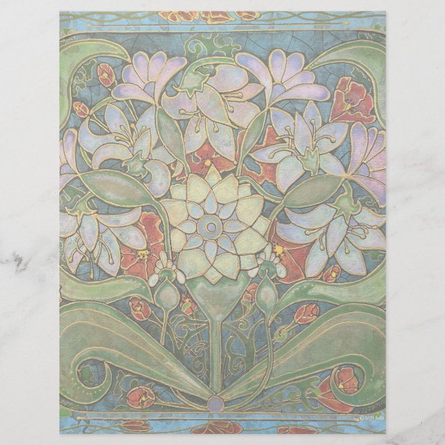 Papel Timbrado Harmonia em Flor (Frente)