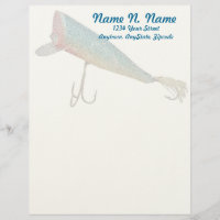 Hickey Do Beachcomber Lure Letterhead Antiquada