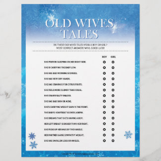 Papel Timbrado Histórias de Esposas Antigas [Azul Neve]