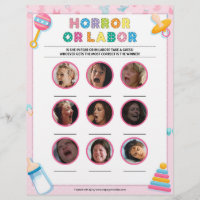 Horror Ou Mão De Obra [Básico Bebê Rosa]