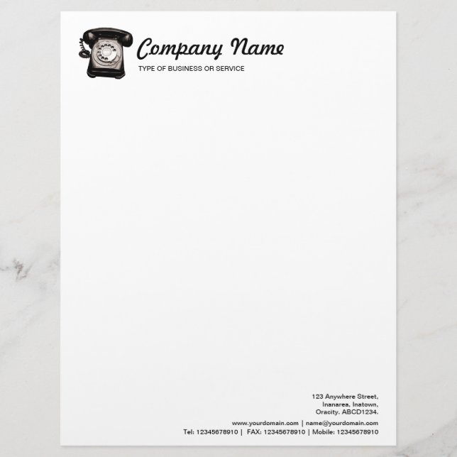 Papel Timbrado Hotline (Frente)