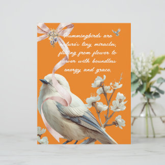 PAPEL TIMBRADO HUMMINGBIRD