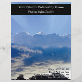 Papel Timbrado Igreja de Negócios do Grande Céu Azul