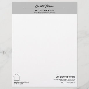 Papel Timbrado Imobiliária Moderna