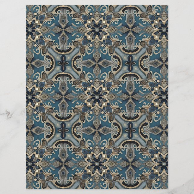 Papel Timbrado in blue (Frente)