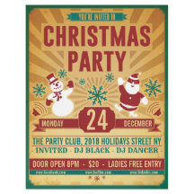 Insecto retro do partido do Natal