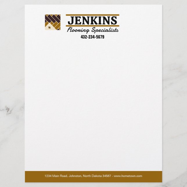 Papel Timbrado Instalação do Flooring Professional (Frente)