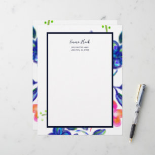 Papel Timbrado Jardim Flor