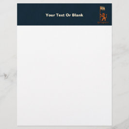 Papel Timbrado Jerusalem Day Lion com Bandeira