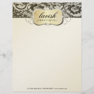 Papel Timbrado Laço de 311 Laços De Luxe Ouro