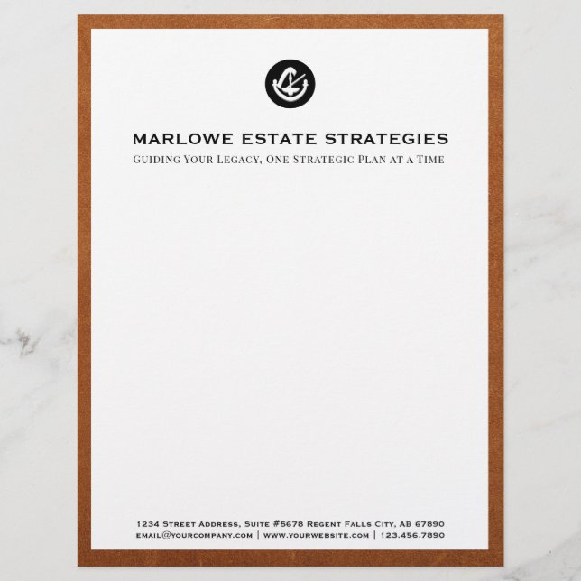 Papel Timbrado Law Office Letterhead (Frente)