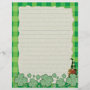 Papel Timbrado Letra Shamrock
