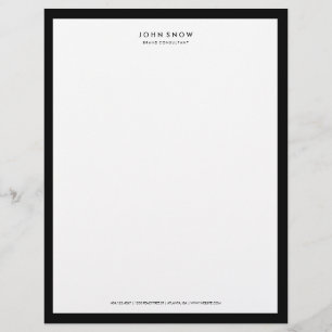 Papel Timbrado Letreiro de luxo profissional