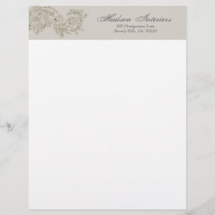 Papel Timbrado Letreiro inspirado na Vintage