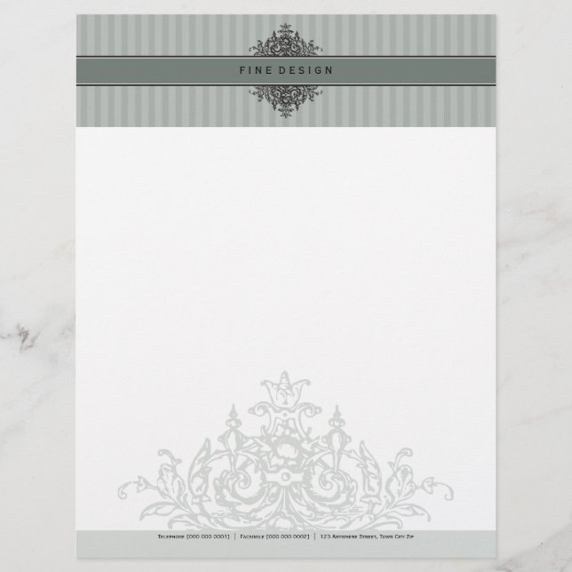 Papel Timbrado LETTERHEAD - belo renascimento 8 (Frente)