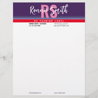 Papel Timbrado Letterhead de assinatura