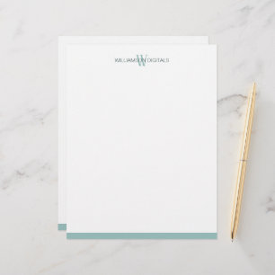 Papel Timbrado Letterhead de Teto Personalizado