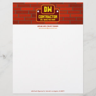 Papel Timbrado Letterhead do Contratante