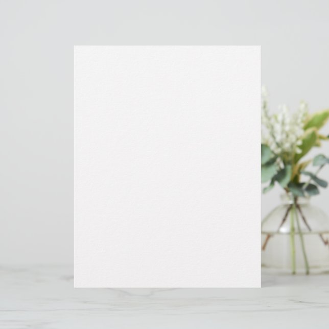 Papel Timbrado Letterhead personalizado para uso pessoal e comerc (Em pé/Frente)