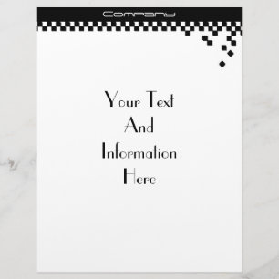 Papel Timbrado Letterhead profissional clássica