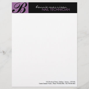Papel Timbrado Letterhead Técnico de Unhas