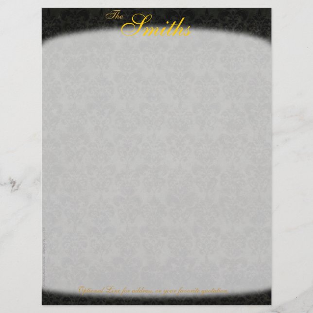 Papel Timbrado Lettteria vitoriano escuro (1 lado) (Frente)