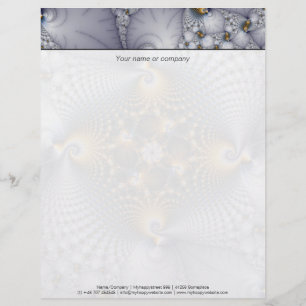Papel Timbrado Ligado E Líquido - Fractal
