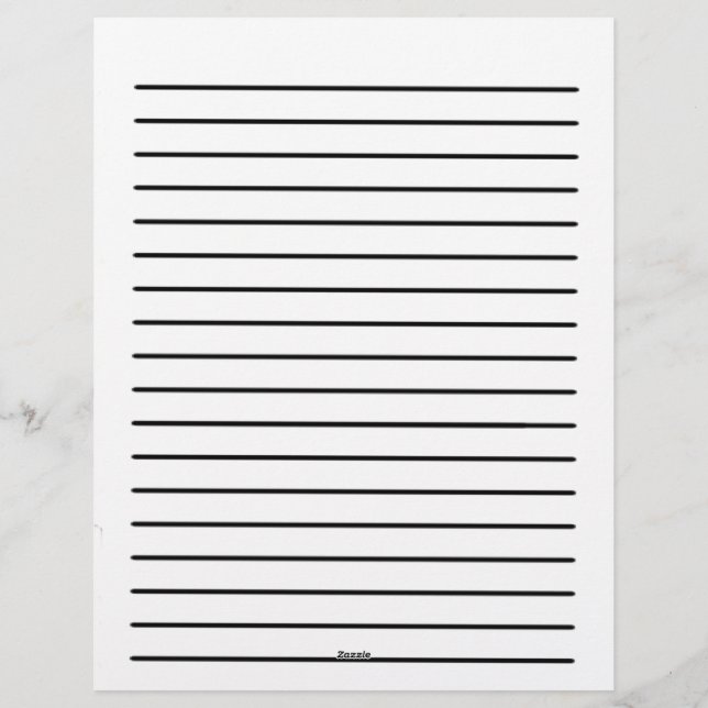 Papel Timbrado Lista de compras de Letterhead (Verso)