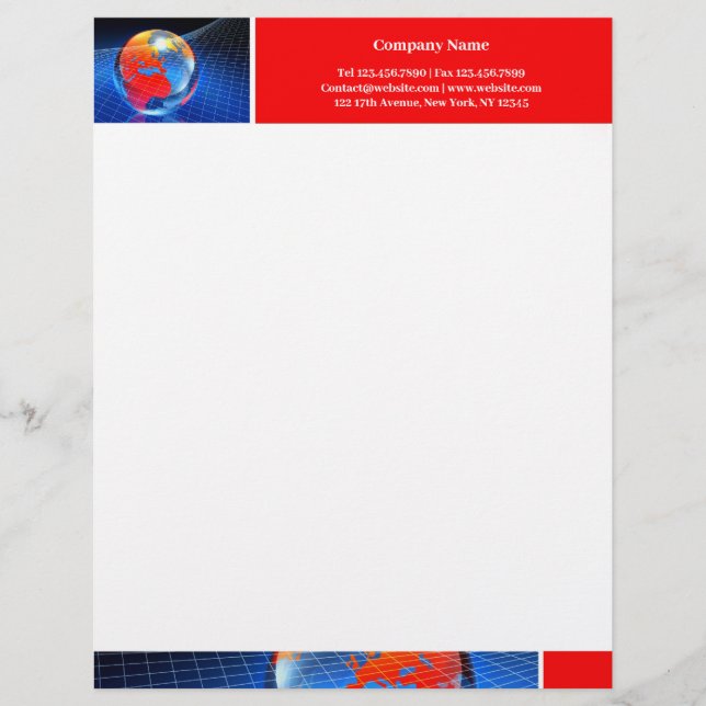 Papel Timbrado Llobe Letterhead (Frente)