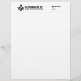 Papel Timbrado Lodge Letterhead - Negrito