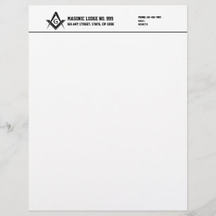 Papel Timbrado Lodge Letterhead - Negrito