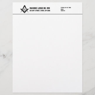 Papel Timbrado Lodge Letterhead - Negrito