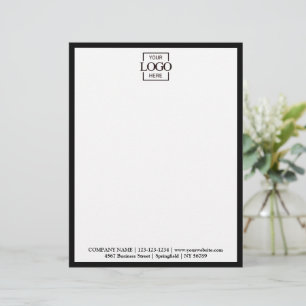 Papel Timbrado Logotipo Comercial de Marcas da Empresa Elegant Cu