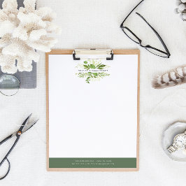 Papel Timbrado Logotipo de campo selvagem
