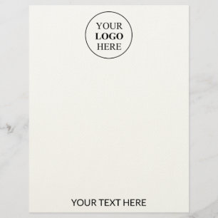 Papel Timbrado Logotipo de Promocional personalizado