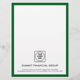 Papel Timbrado Logotipo Personalizado de Negócios Marcas Profissi