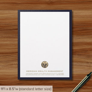 Papel Timbrado Logotipo personalizado Logotipo comercial timbrado